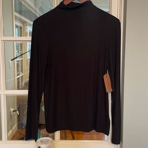 Christian Siriano Mock Neck Top